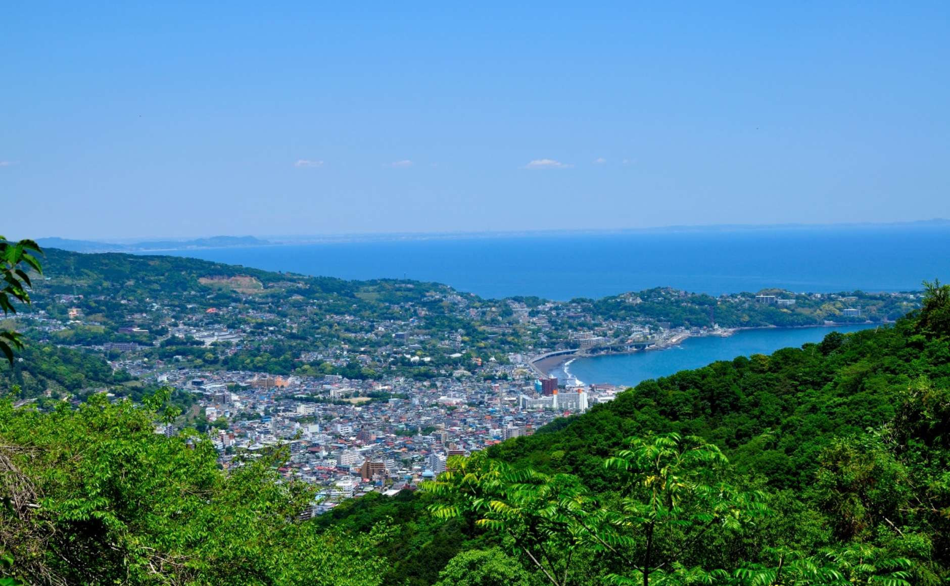 伊豆湯河原温泉遠景