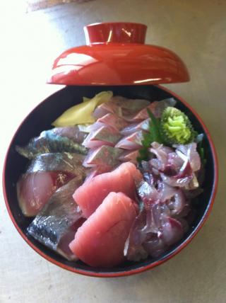 9月10日 あじろ時魚丼